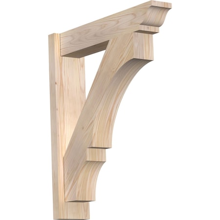 Ekena Millwork Balboa Smooth Traditional Outlooker, Douglas Fir, 5 1/2"W x 24"D x 28"H OUT06X24X28BOA01SDF